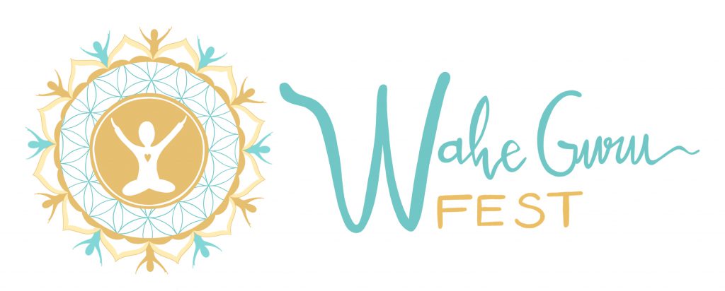 logotipo wahe guru fest